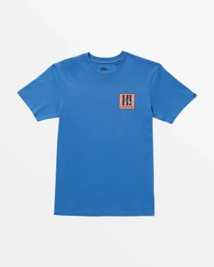 Quiksilver Tees>Hawaii Tapa Box T-Shirt STARSAPPHIRE