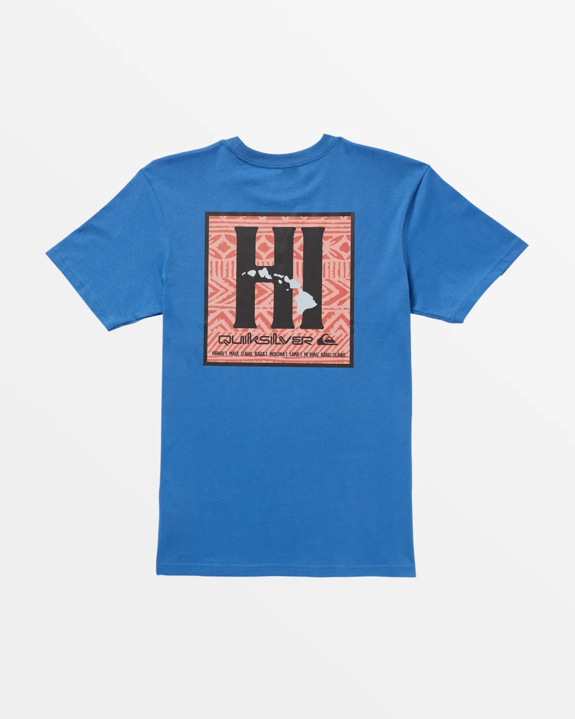 Quiksilver Tees>Hawaii Tapa Box T-Shirt STARSAPPHIRE