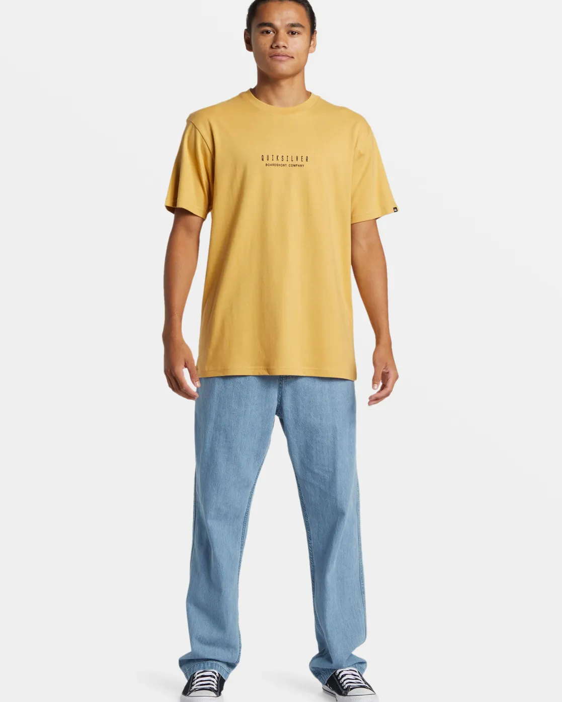 Quiksilver Tees>Hibiscus Pop T-Shirt FALLLEAF