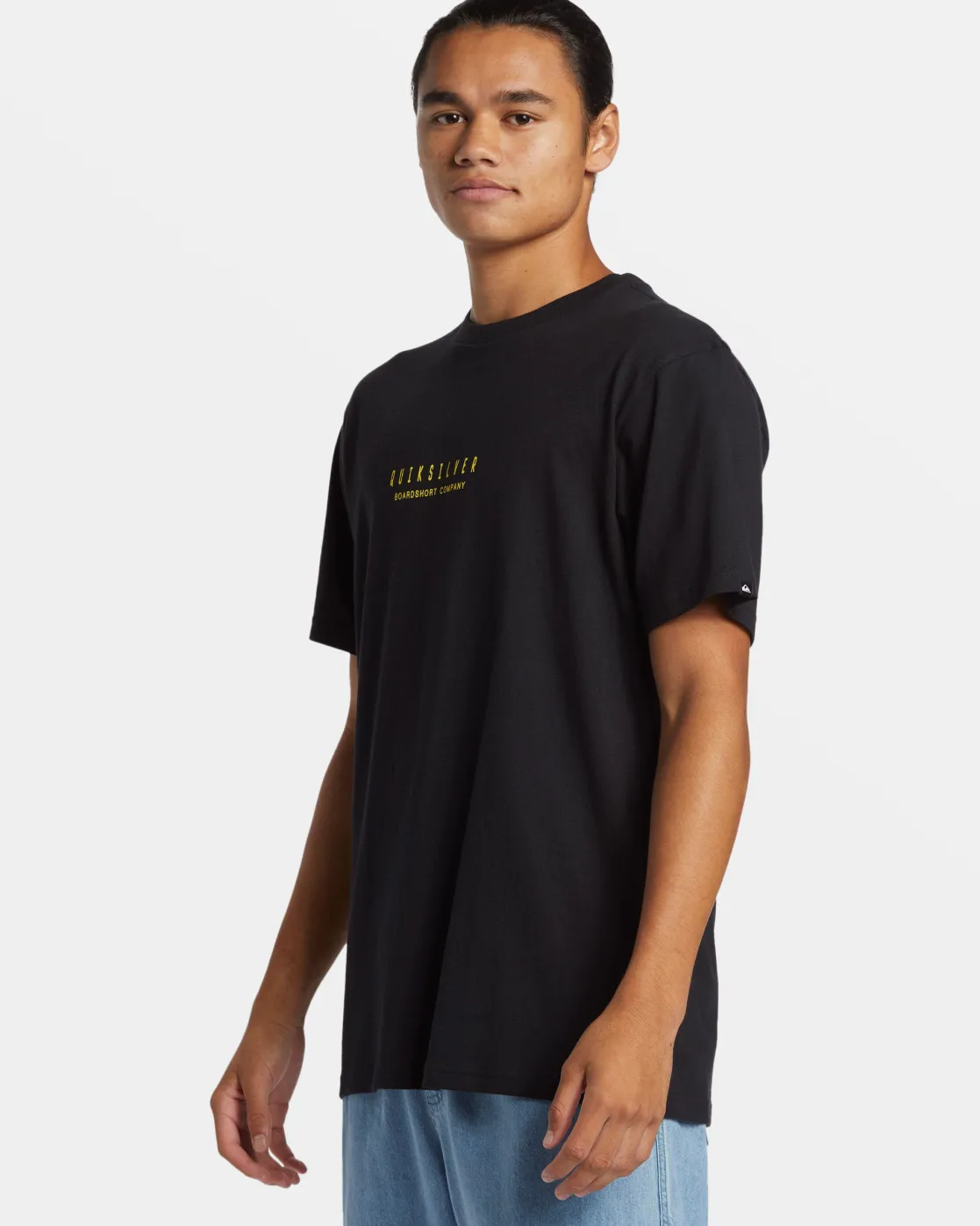 Quiksilver Tees>Hibiscus Pop T-Shirt BLACK