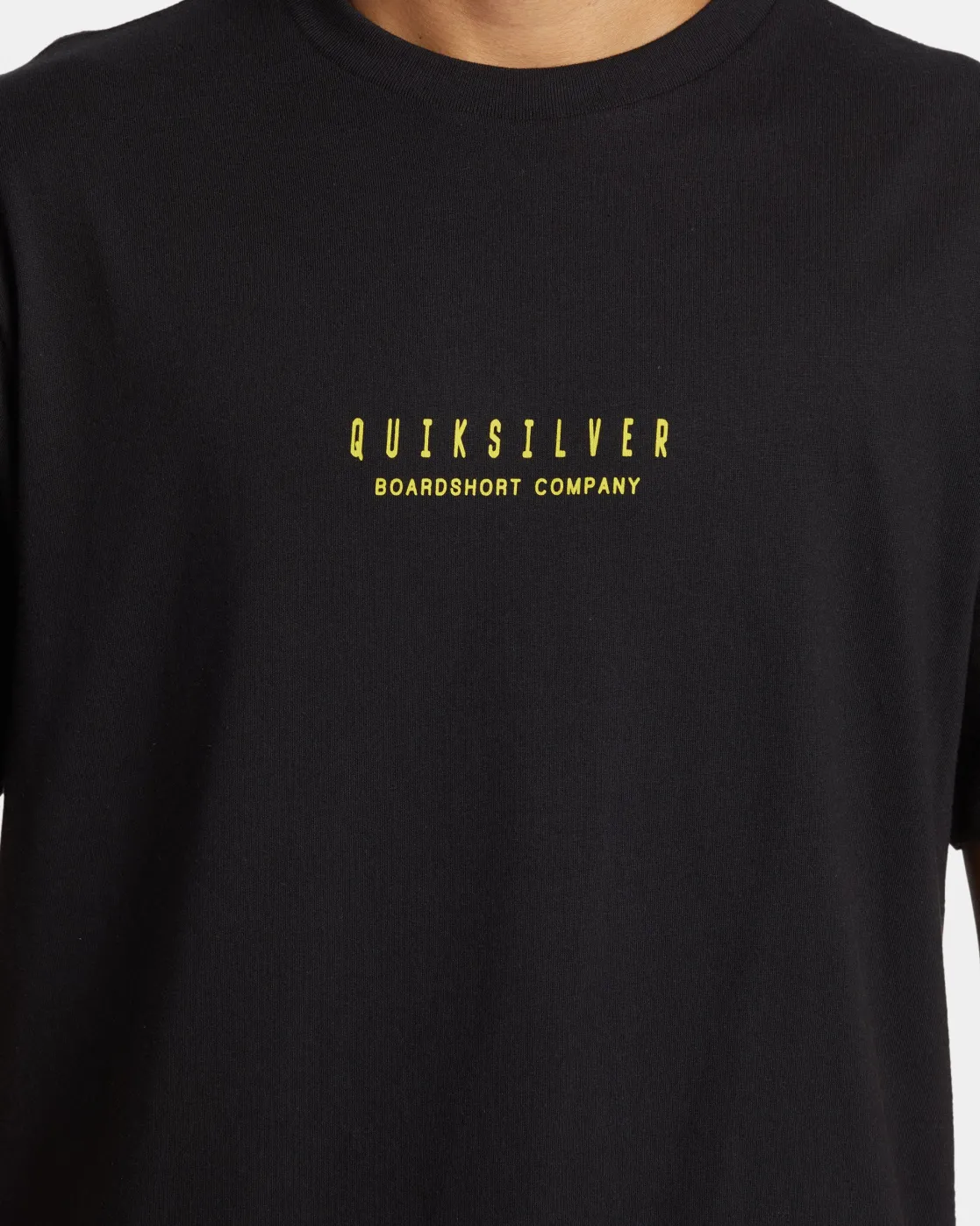 Quiksilver Tees>Hibiscus Pop T-Shirt BLACK