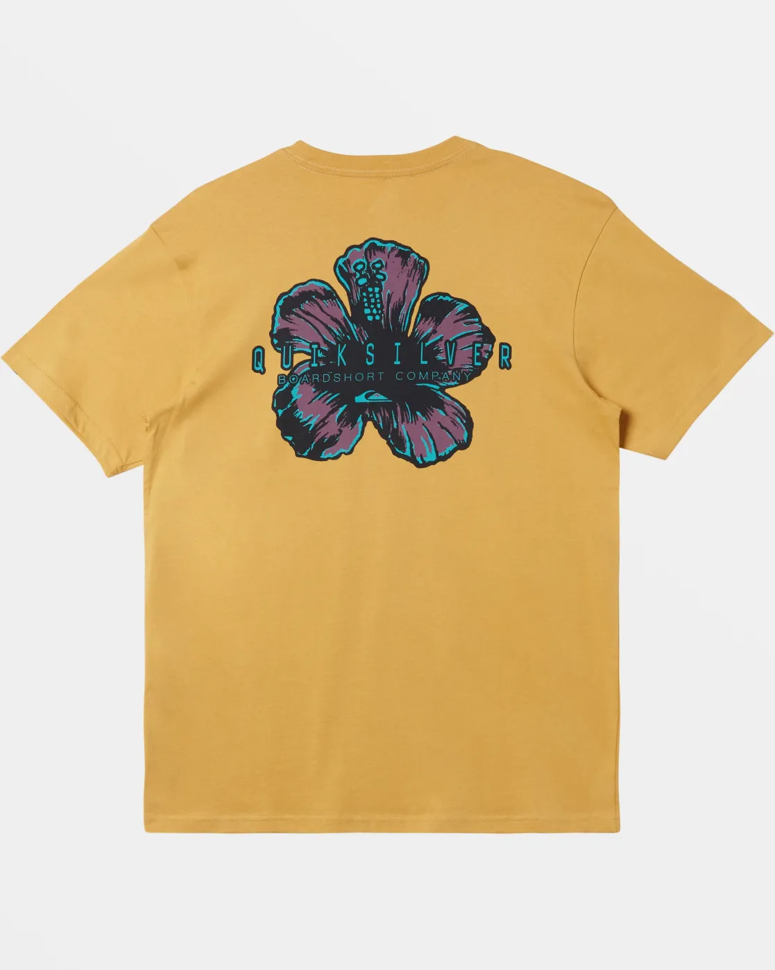 Quiksilver Tees>Hibiscus Pop T-Shirt FALLLEAF