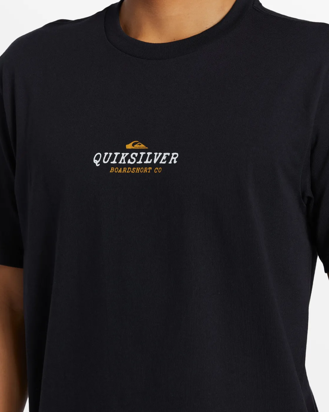 Quiksilver Tees>Hibiscus T-Shirt - BLACK