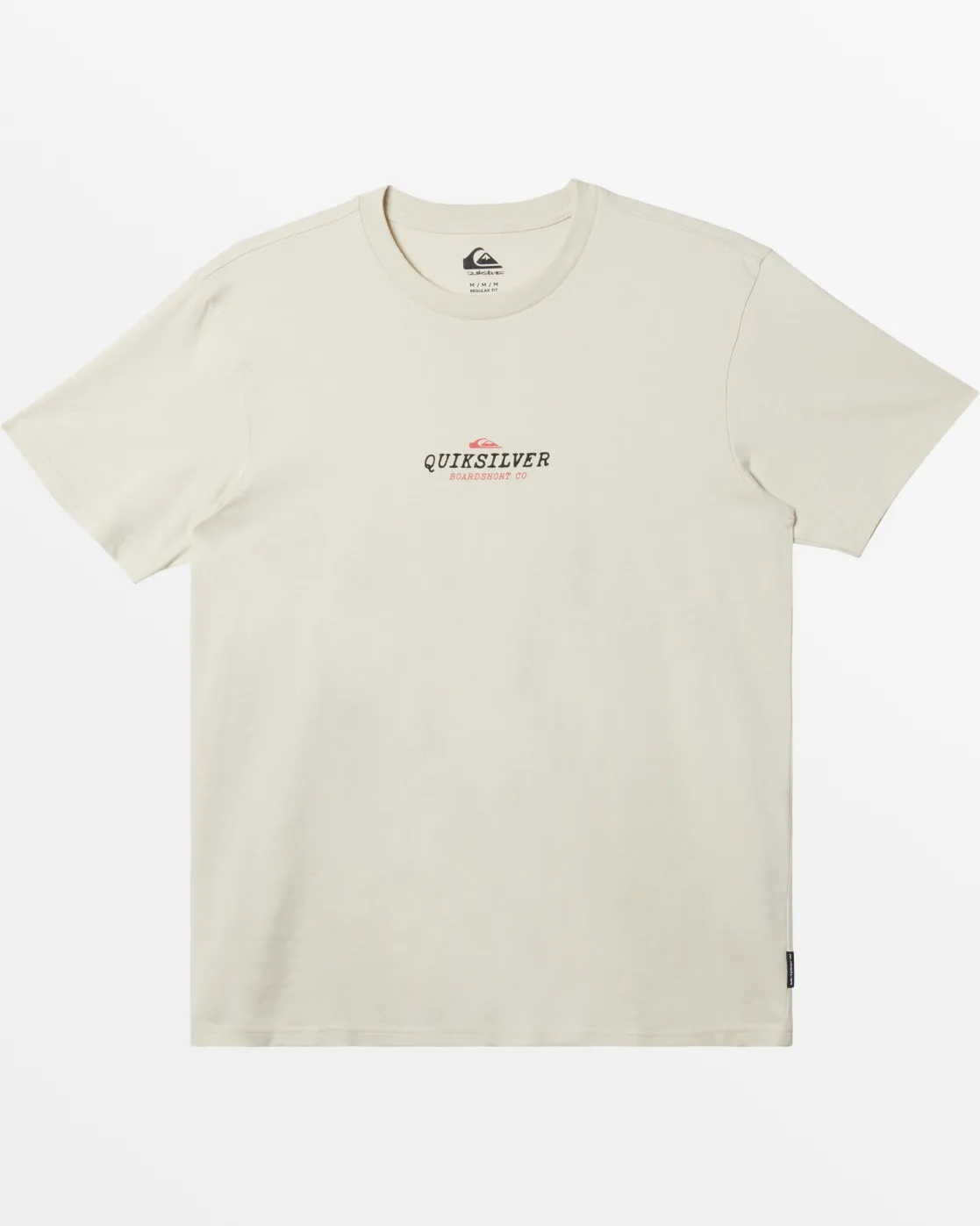 Quiksilver Tees>Hibiscus T-Shirt - SILVERBIRCH