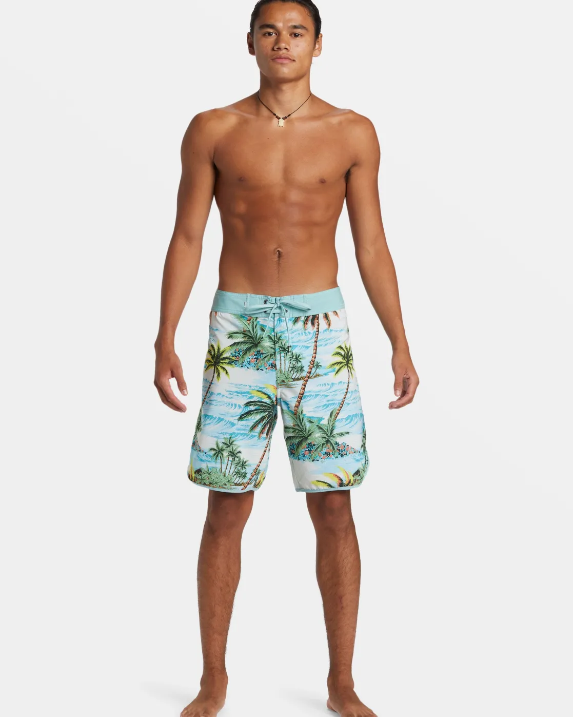Quiksilver Boardshorts | Boardshorts>Highline Scallop 19" Boardshorts AQUIFER