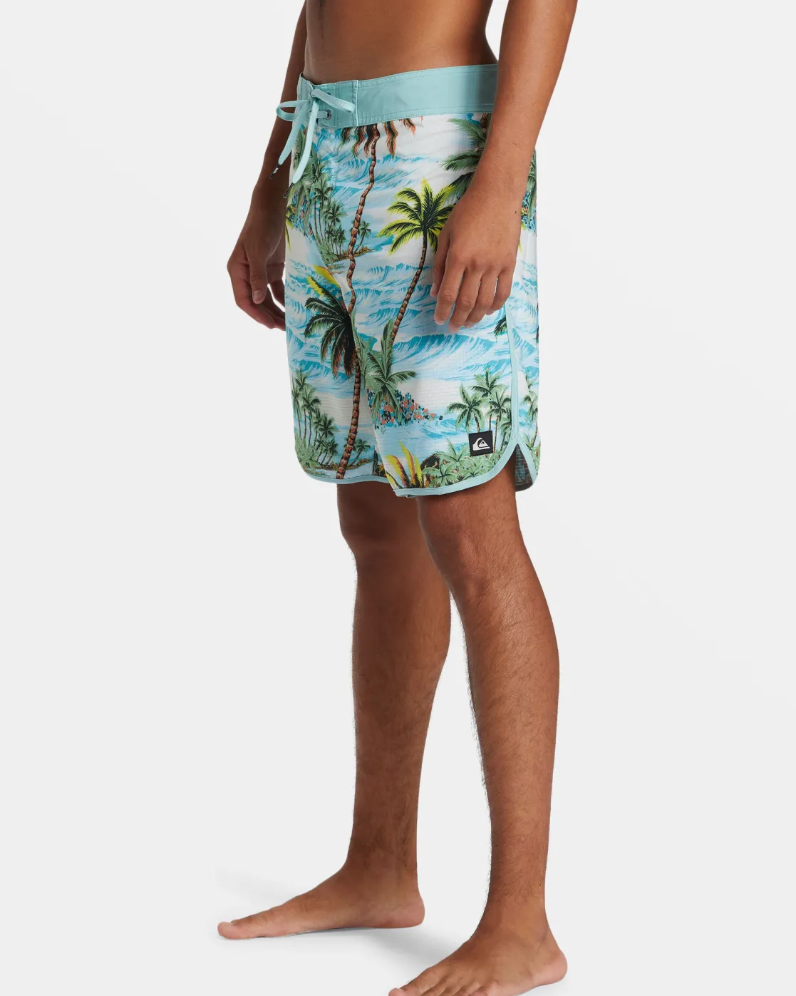 Quiksilver Boardshorts | Boardshorts>Highline Scallop 19" Boardshorts AQUIFER