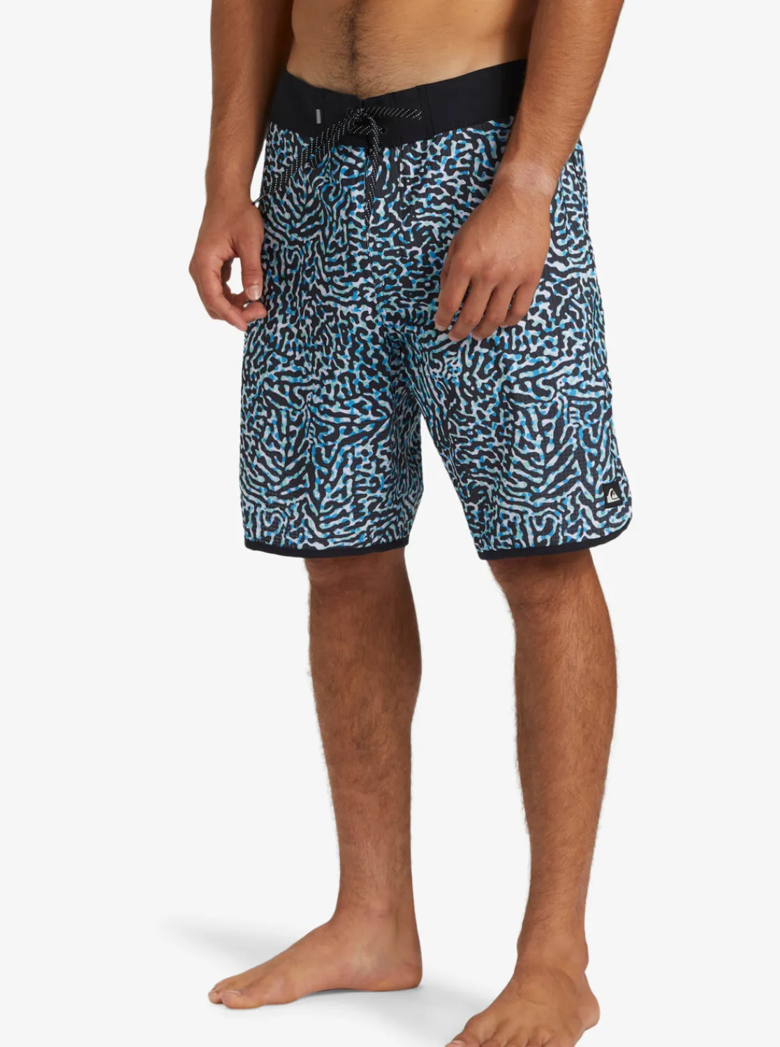 Quiksilver Boardshorts | Boardshorts>Highline Scallop 19" Boardshorts SWEDISHBLUE