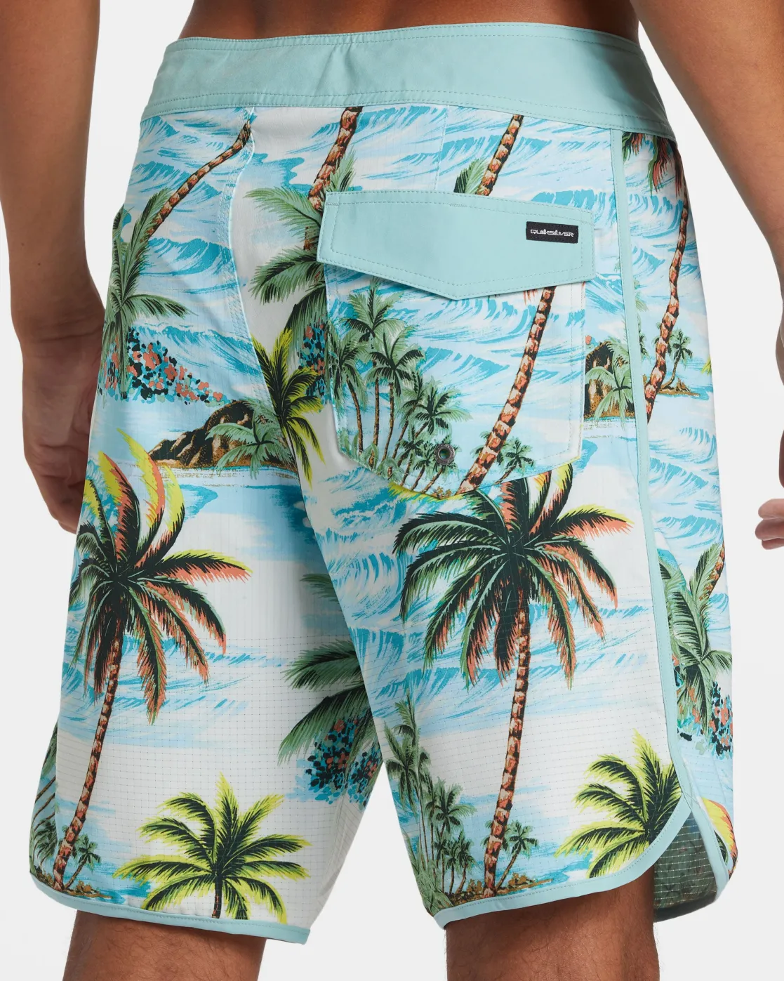 Quiksilver Boardshorts | Boardshorts>Highline Scallop 19" Boardshorts AQUIFER
