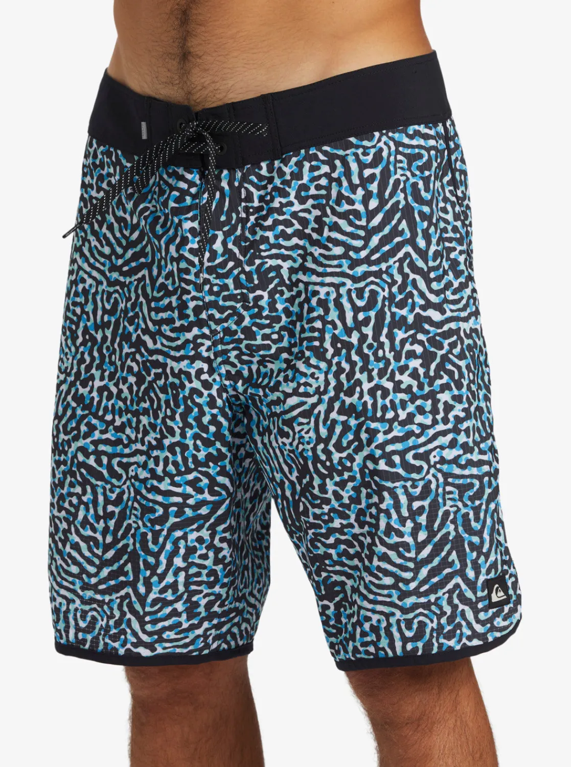 Quiksilver Boardshorts | Boardshorts>Highline Scallop 19" Boardshorts SWEDISHBLUE