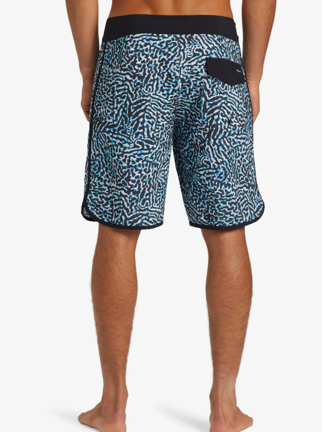 Quiksilver Boardshorts | Boardshorts>Highline Scallop 19" Boardshorts SWEDISHBLUE