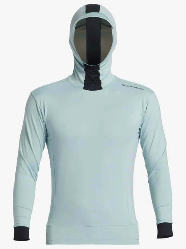 Quiksilver Rashguards>Highline UPF 50 Hooded Long Sleeve Rashguard CLOUDBLUE