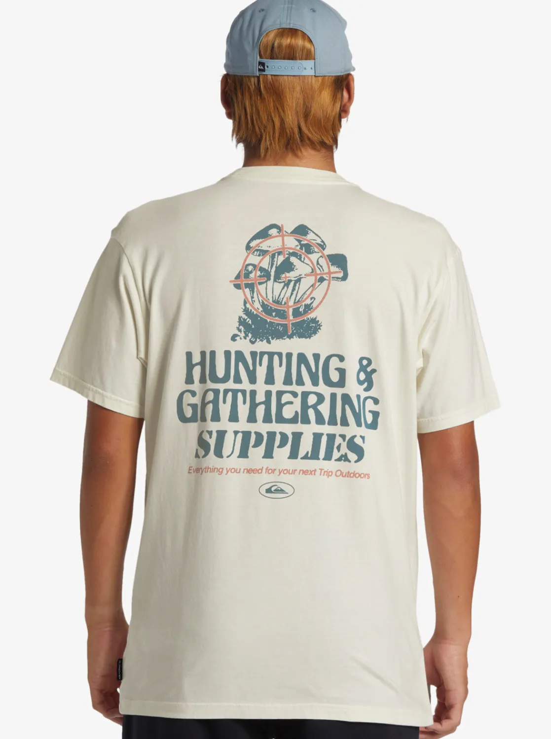 Quiksilver Tees>Hunt & Gather T-Shirt GARDENIA