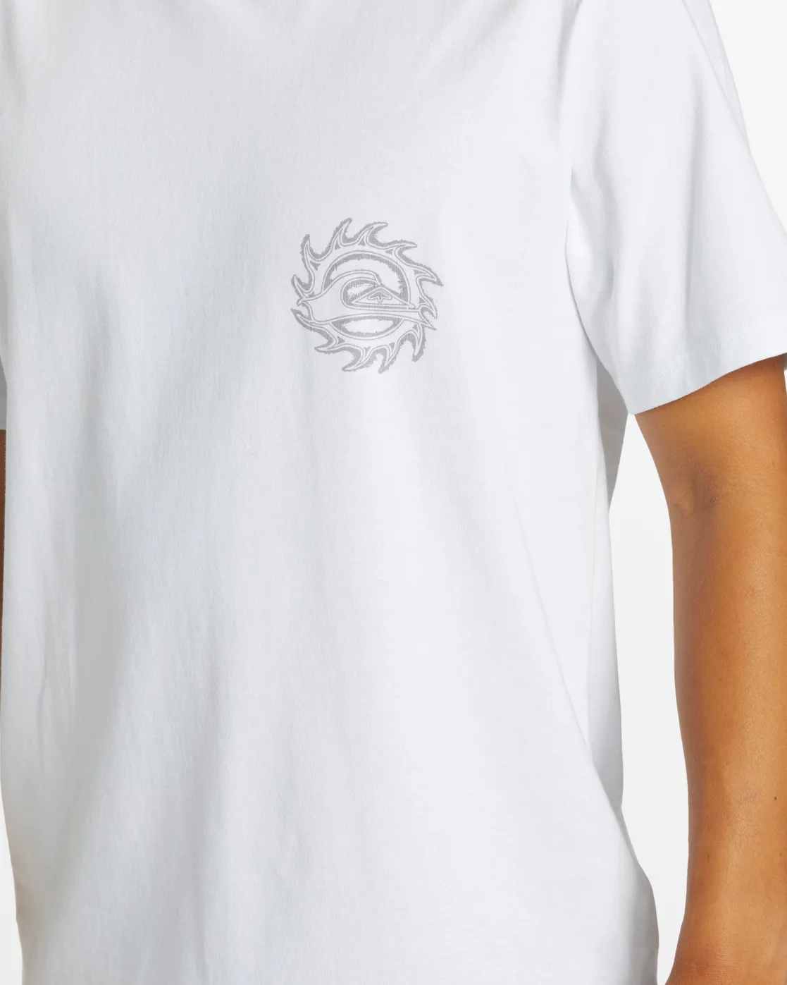 Quiksilver Tees>In Good Hands T-Shirt - WHITE