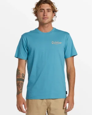 Quiksilver Tees>Island Mode T-Shirt - LARKSPUR