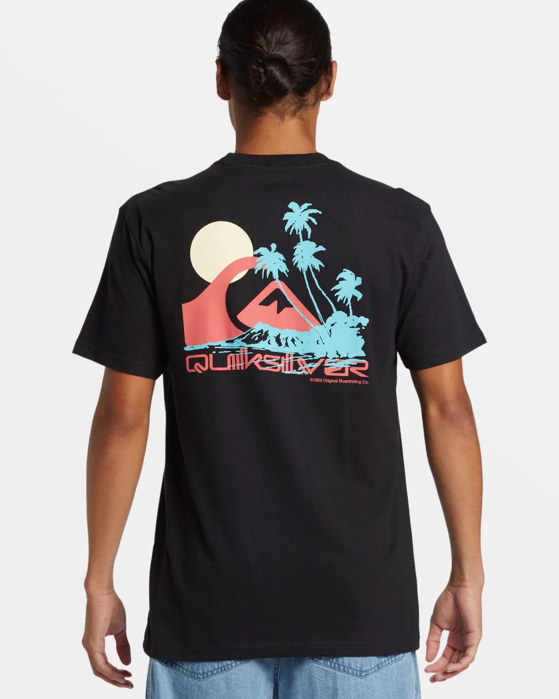 Quiksilver Tees>Island Vibes T-Shirt BLACK