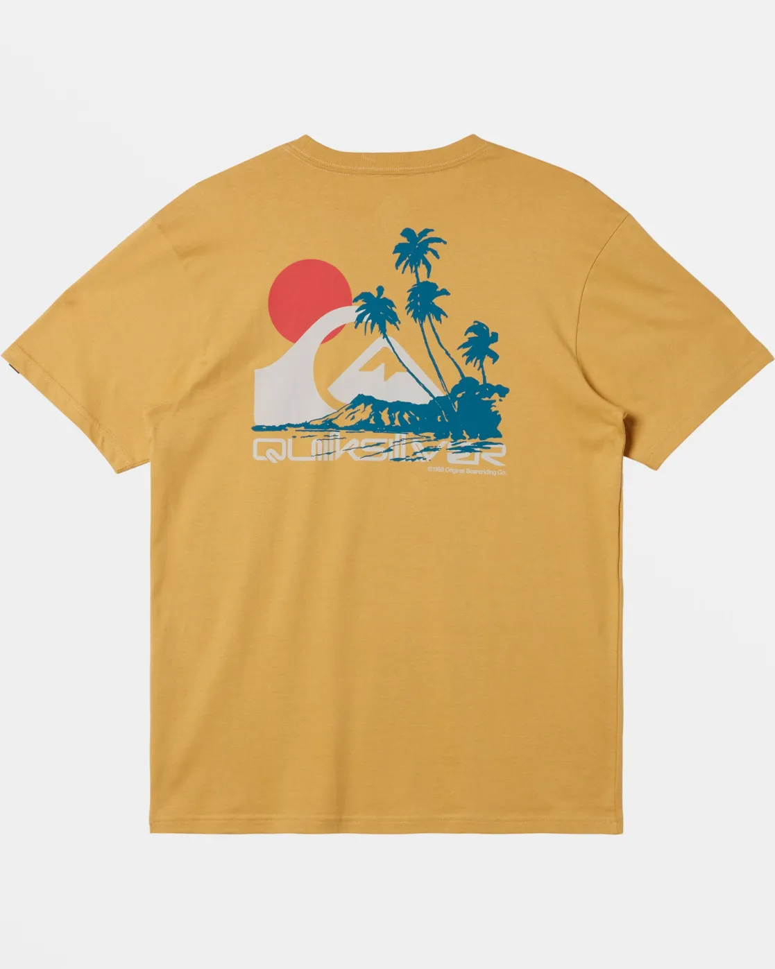 Quiksilver Tees>Island Vibes T-Shirt FALLLEAF