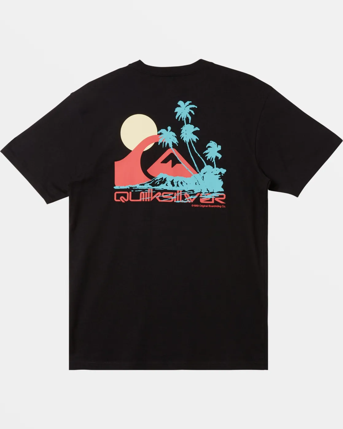 Quiksilver Tees>Island Vibes T-Shirt BLACK