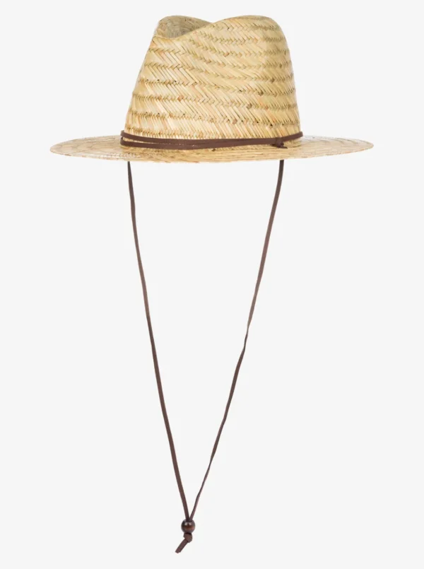 Quiksilver Hats>Jettyside Straw Lifeguard Hat NATURAL
