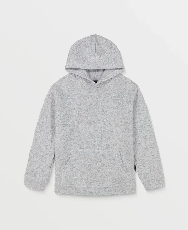 Quiksilver Sweatshirts & Hoodies | Under $100>Keller Fleece Hoodie LightGreyHeather