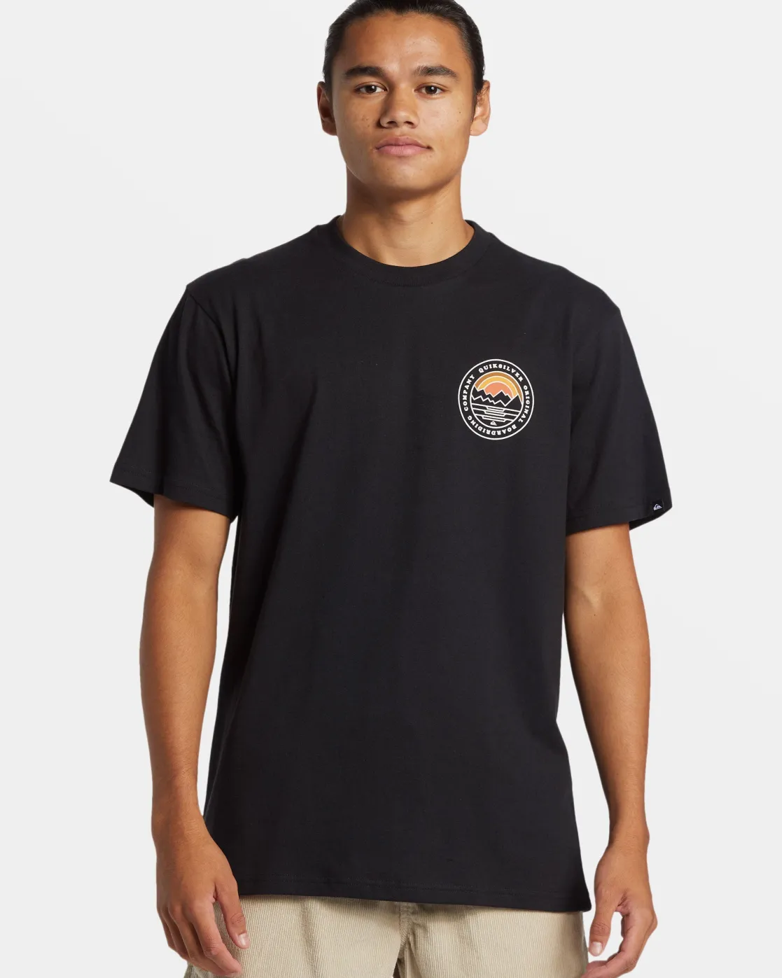 Quiksilver Tees>Landscapes T-Shirt BLACK
