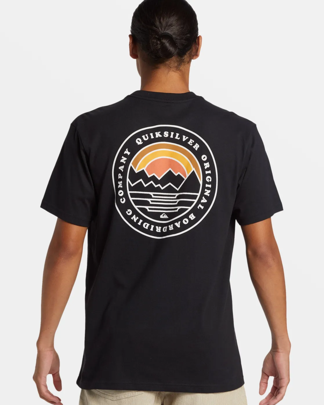 Quiksilver Tees>Landscapes T-Shirt BLACK