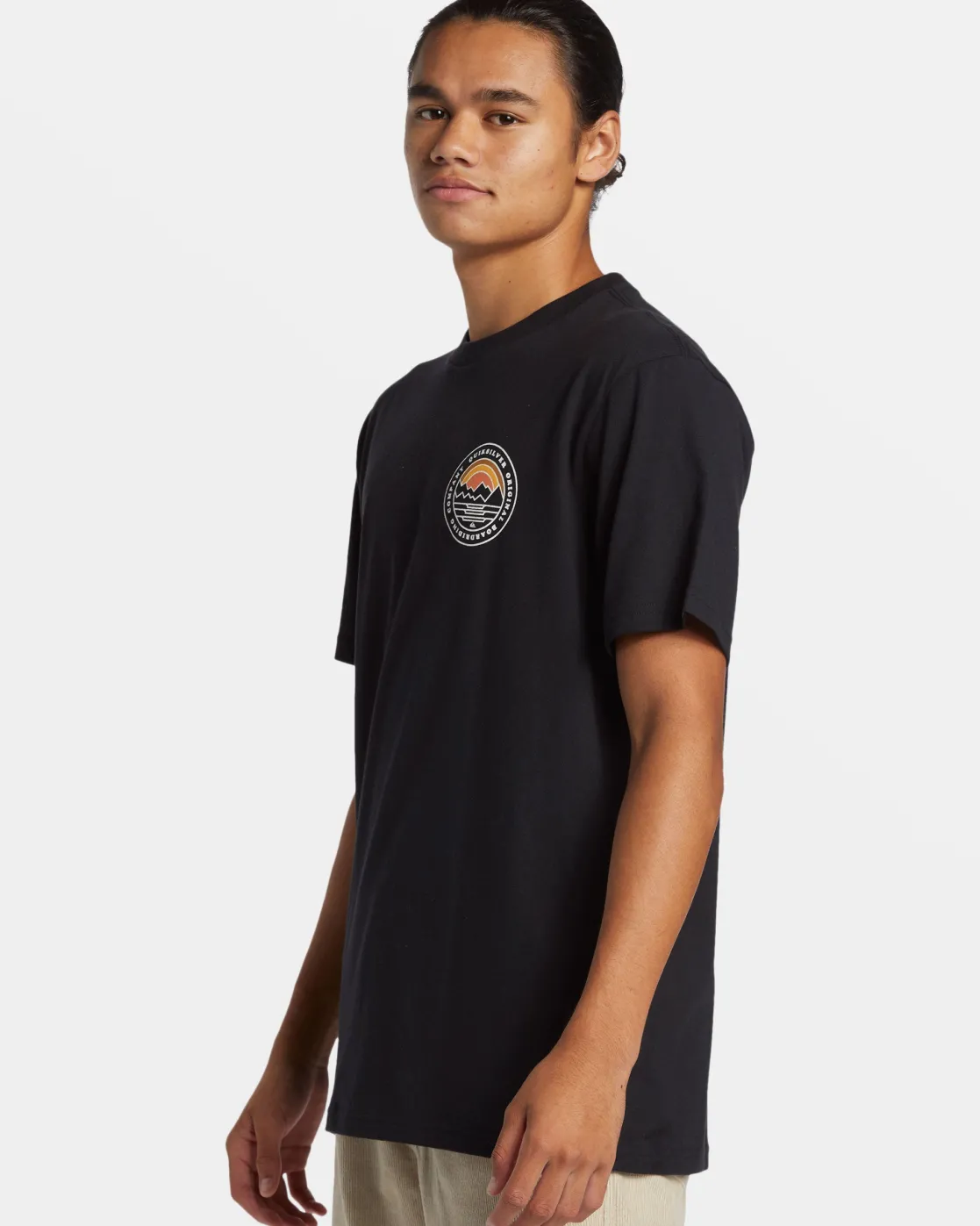 Quiksilver Tees>Landscapes T-Shirt BLACK