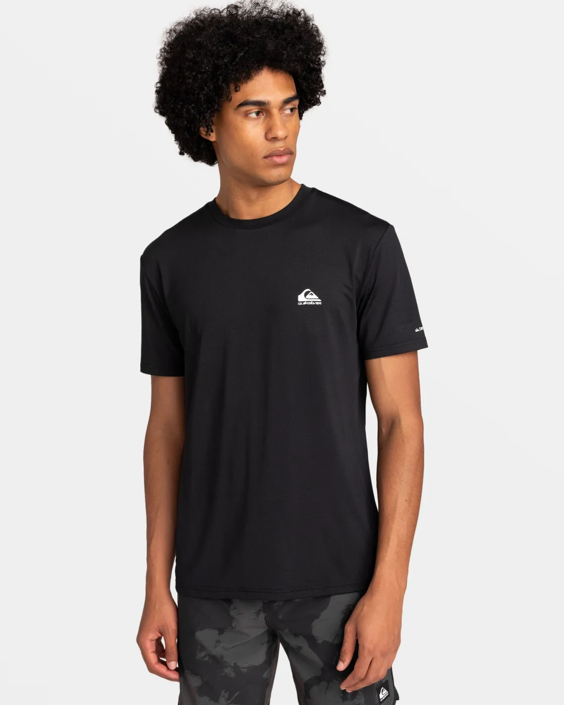 Quiksilver Tees>Lap Time T-Shirt TRUEBLACK
