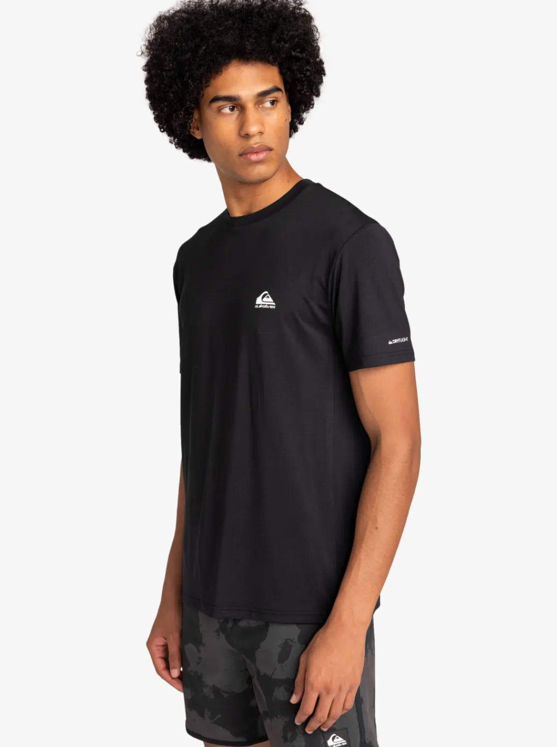 Quiksilver Tees>Lap Time T-Shirt TRUEBLACK