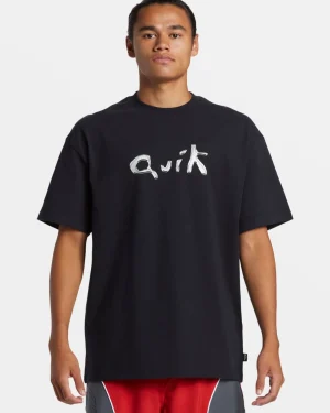 Quiksilver Tees>Liquid T-Shirt BLACK