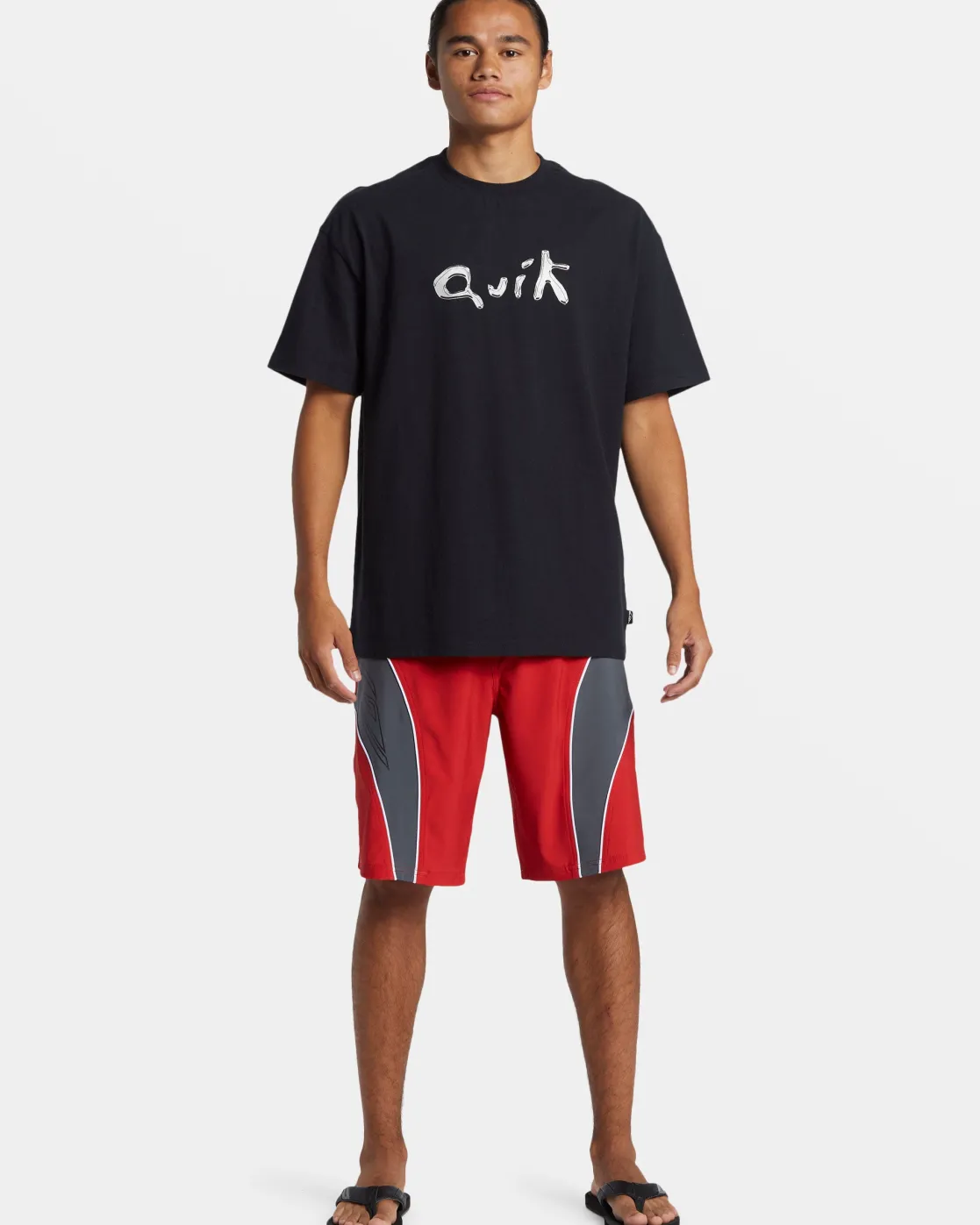 Quiksilver Tees>Liquid T-Shirt BLACK