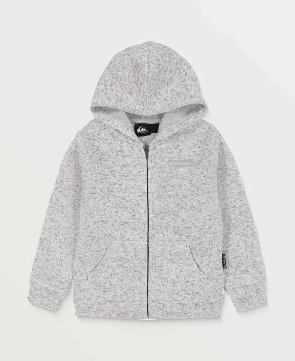 Quiksilver Sweatshirts & Hoodies>Little Boys Keller Fleece Fz LightGreyHeather