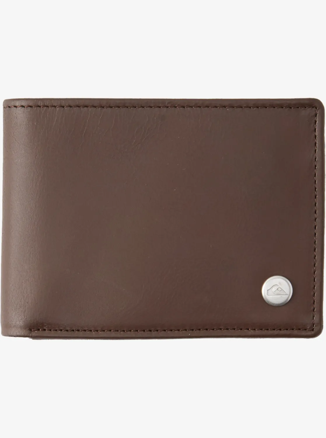 Quiksilver Wallets | Under $50>Mac Tri-Fold Leather Wallet - CHOCOLATEBROWN