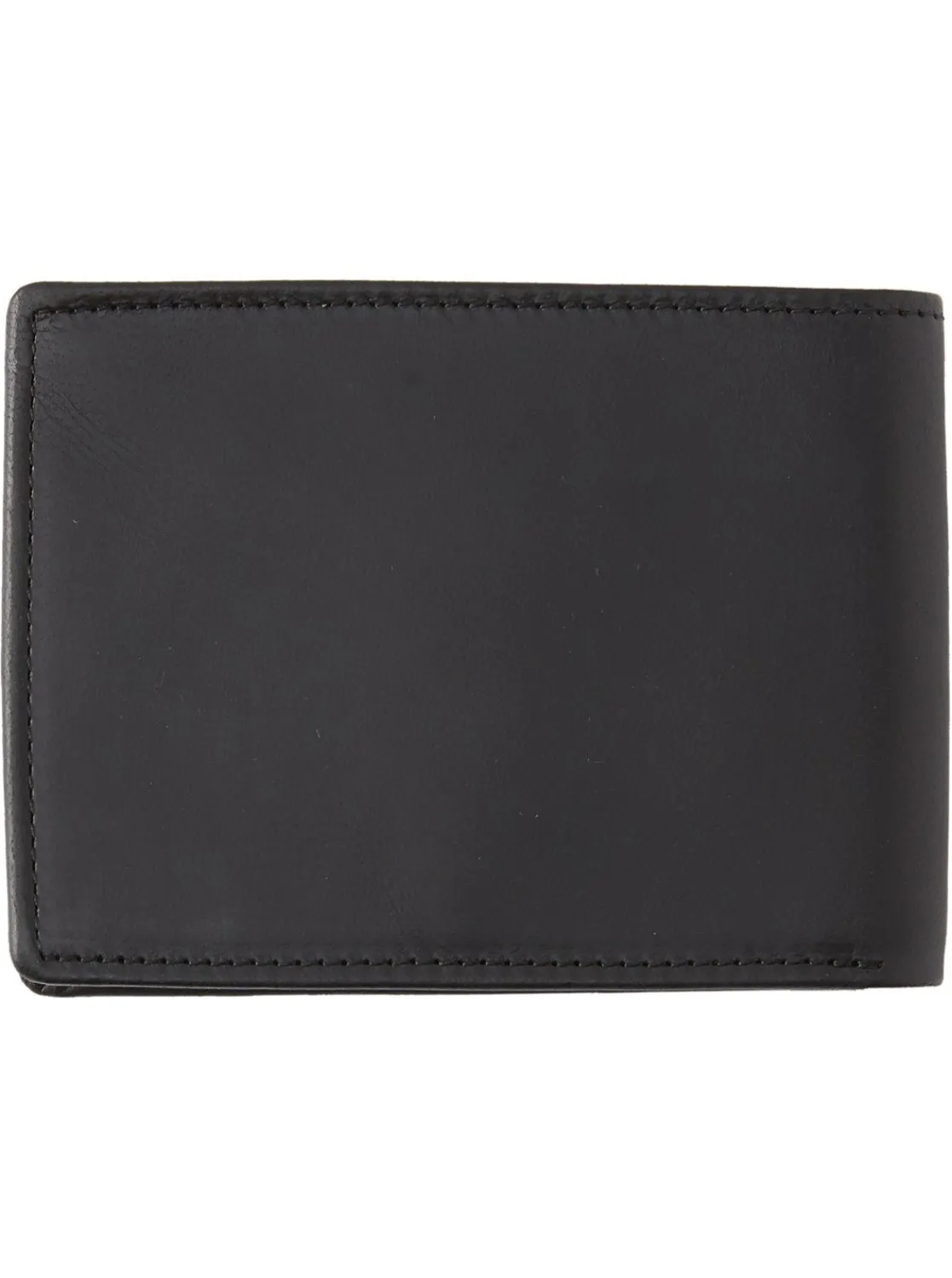 Quiksilver Wallets | Under $50>Mac Tri-Fold Leather Wallet - BLACK