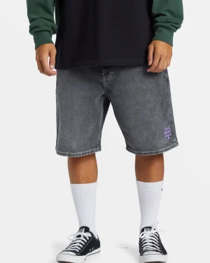 Quiksilver Shorts & Amphibians>Mercury Denim Shorts FORESTNIGHT