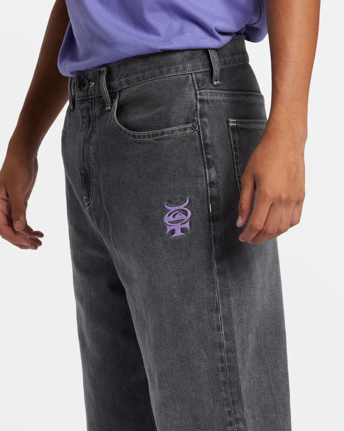 Quiksilver Pants>Mercury Jeans DARKSMOKE