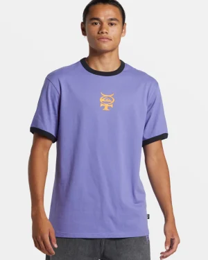 Quiksilver Tees>Mercury Ringer T-Shirt SNOWWHITE