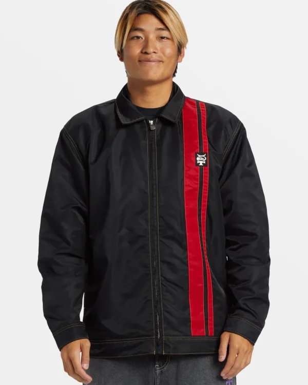 Quiksilver Jackets | Under $100>Mercury Station Full Zip Jacket BLACK