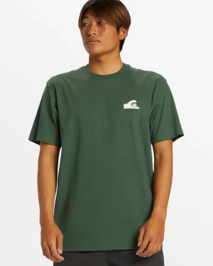 Quiksilver Tees>Mikey Logo DNA T-Shirt - FOREST