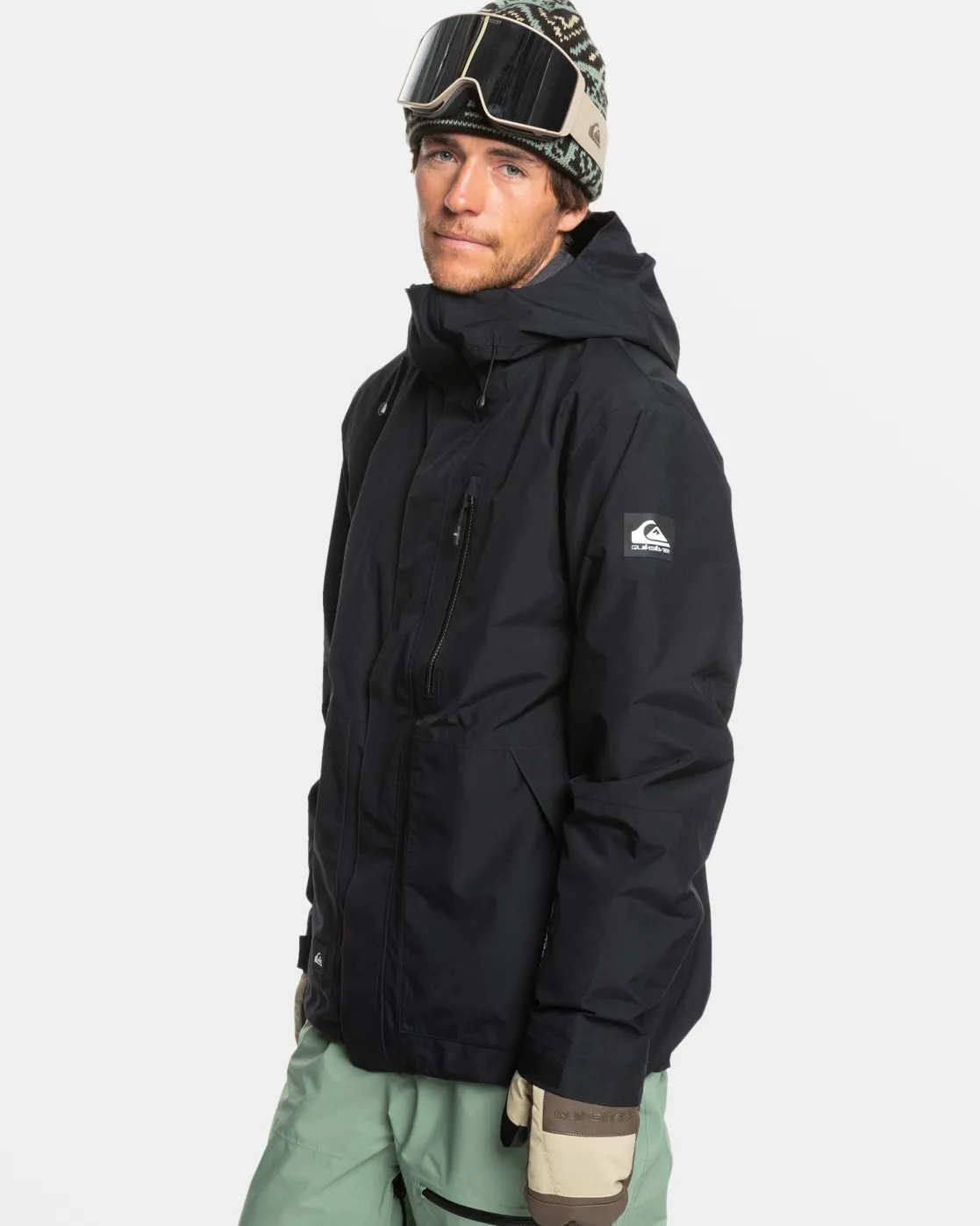 Quiksilver Snow Jackets>Mission Gore-Tex Snow Jacket TRUEBLACK