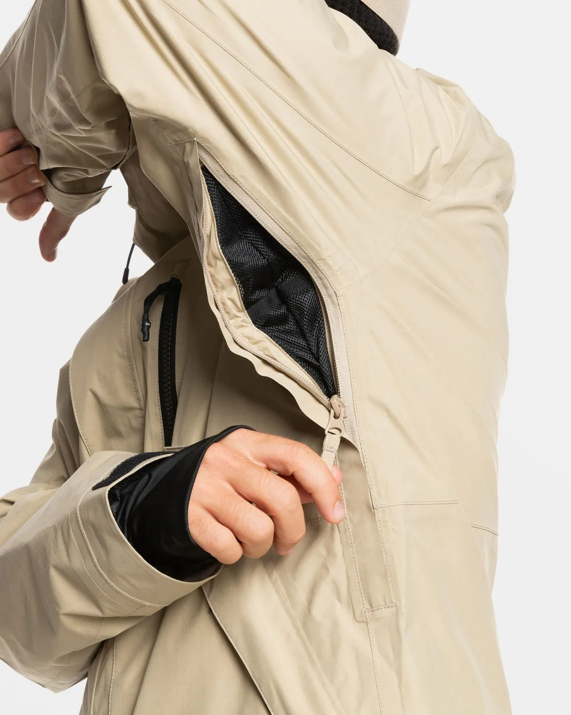 Quiksilver Snow Jackets>Mission Gore-Tex Snow Jacket TWILL