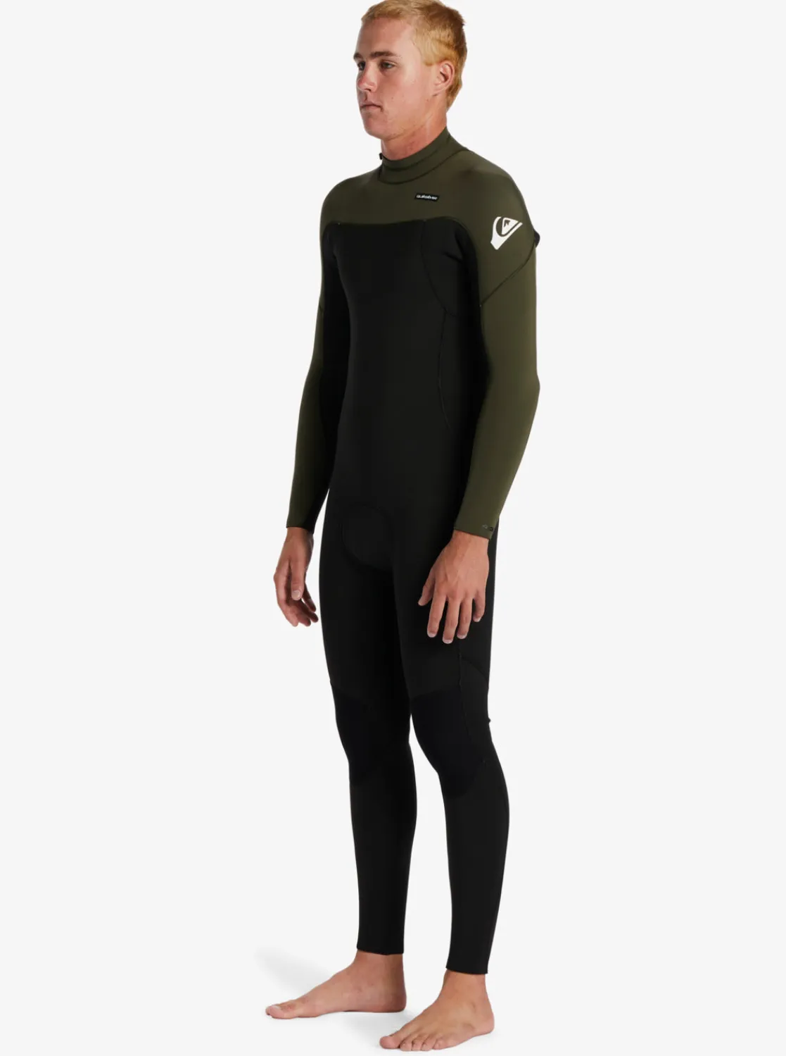 Quiksilver Wetsuits>3/2mm Everyday Sessions Back Zip Wetsuit BLACK/ASH