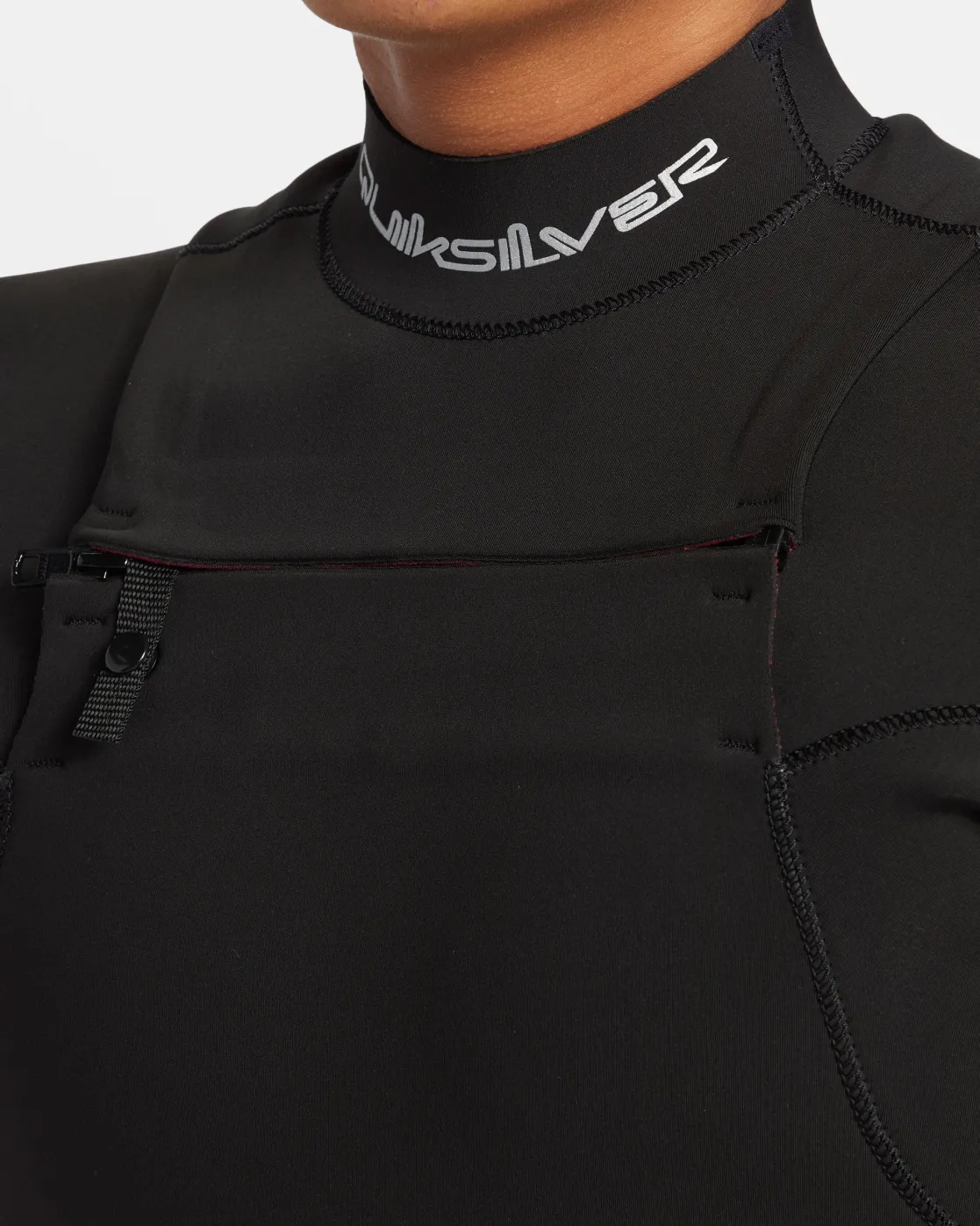 Quiksilver Wetsuits>4/3mm Mercury Chest Zip GBS Wetsuit BLACK