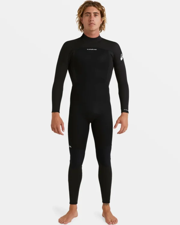 Quiksilver Wetsuits>3/2mm Prologue Back Zip Wetsuit BLACK