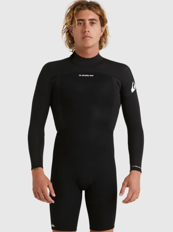 Quiksilver Wetsuits>2/2mm Prologue Long Sleeve Spring Suit BLACK