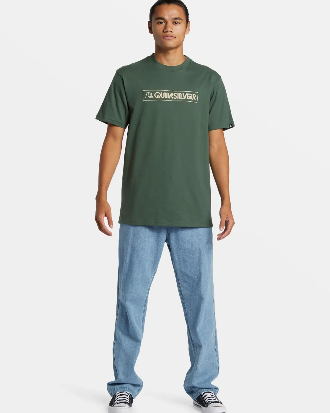Quiksilver Tees>Modern Clicker T-Shirt FOREST