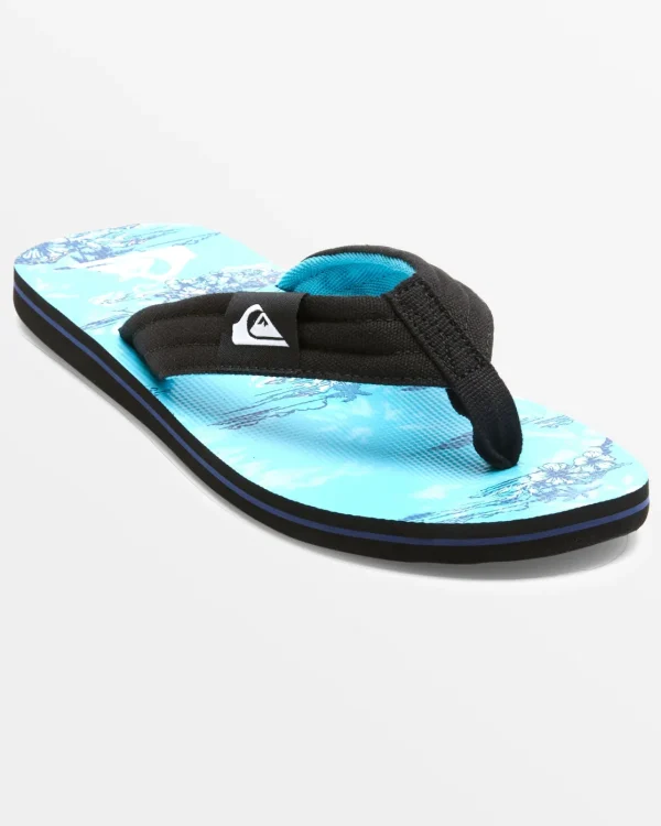 Quiksilver Sandals>Molokai Layback Sandals BLUE/BLUE/BLUE