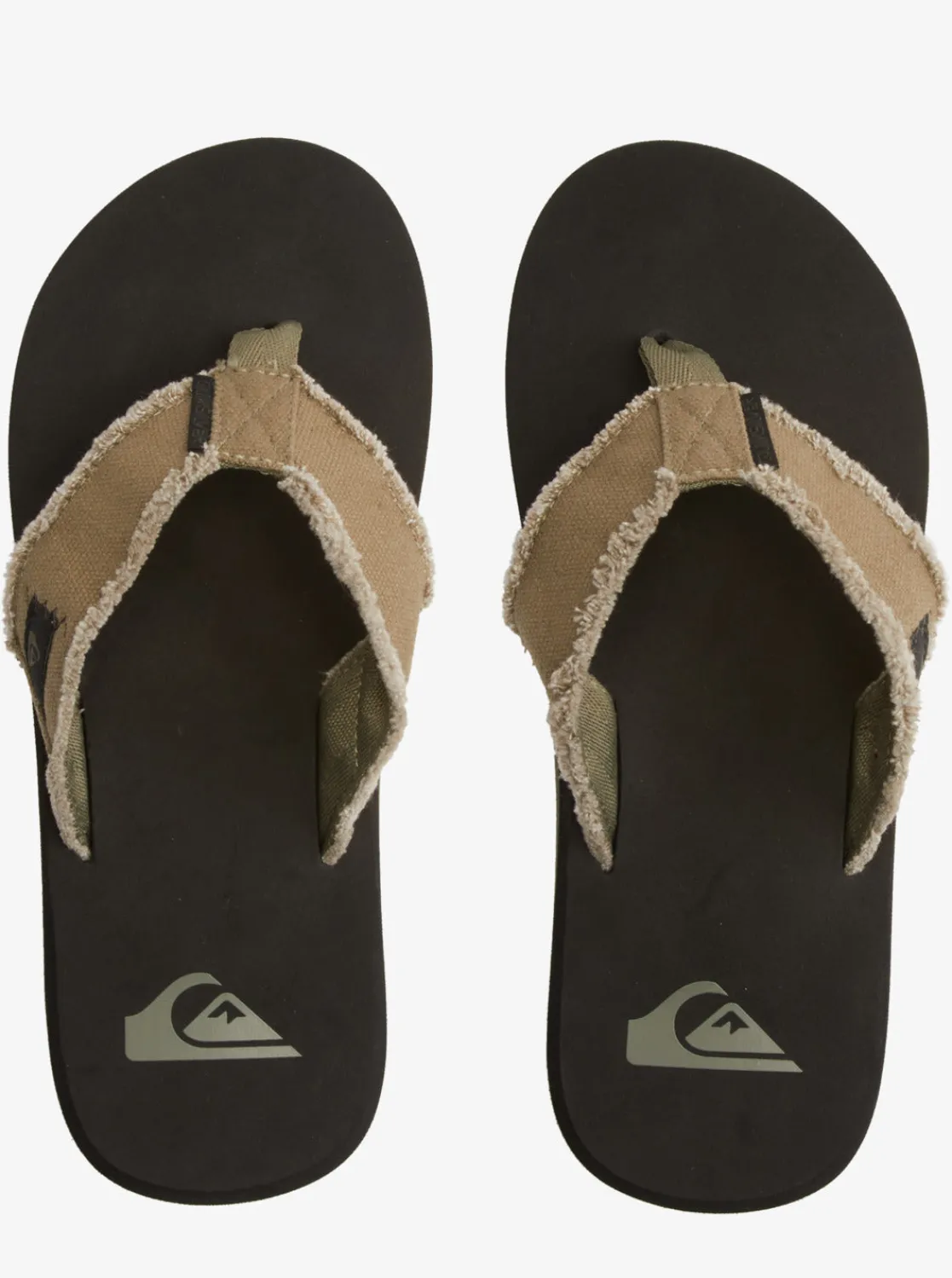 Quiksilver Sandals>Monkey Abyss Sandals GREEN/BLACK/BROWN