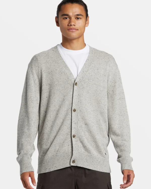 Quiksilver Sweatshirts & Hoodies | Under $100>Monty Cardigan Sweater QUARRY