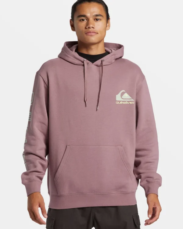 Quiksilver Sweatshirts & Hoodies | Under $100>Omni Logo Hoodie GRAPESHAKE