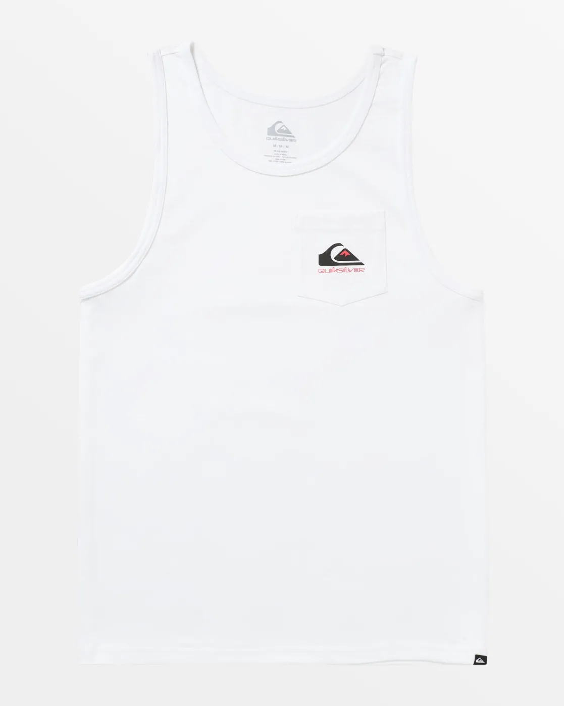 Quiksilver Tees>Omni Pocket Tank WHITE